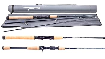 Amazon | 長さ7フィート 3本トラベラースピニングロッド ケース